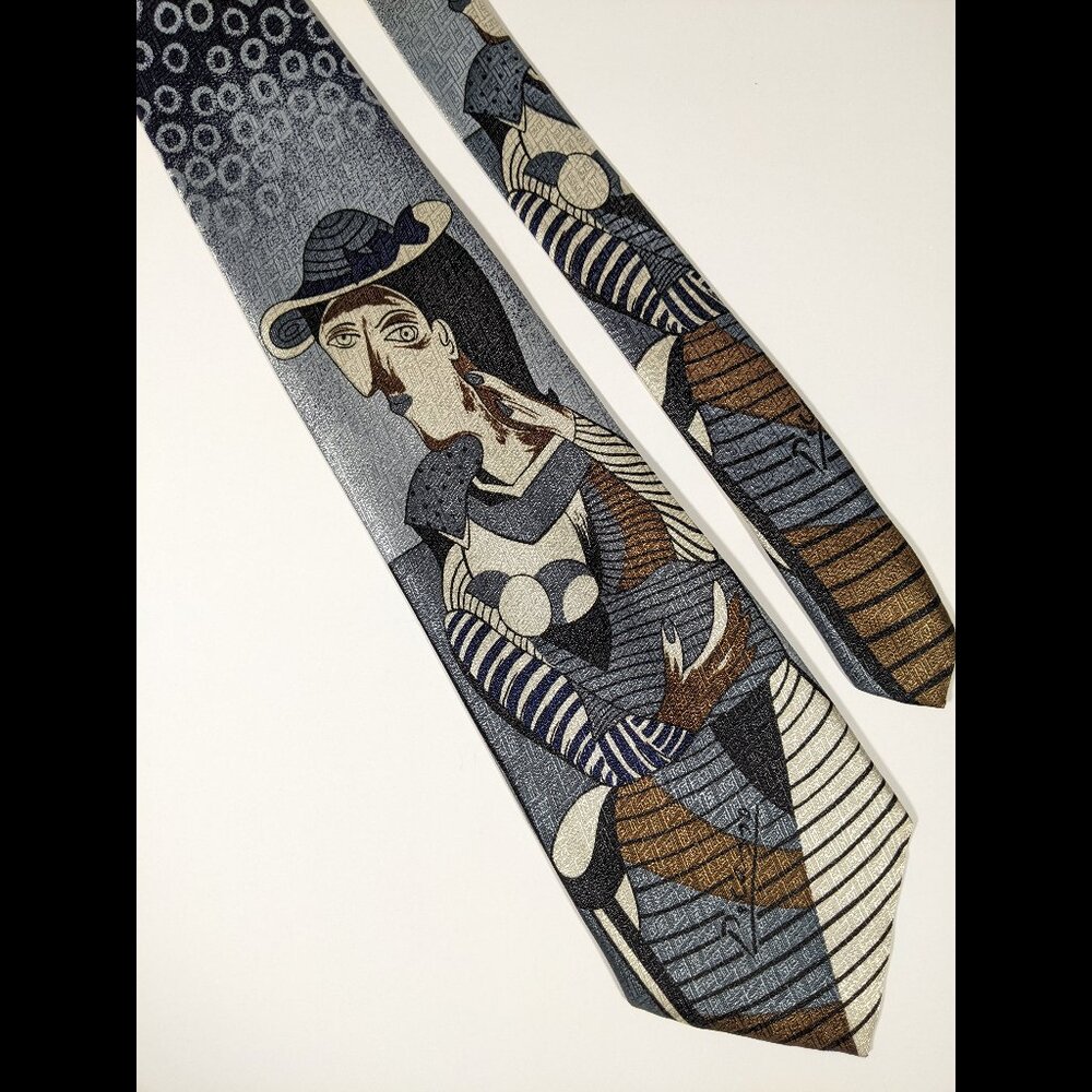 FloRence & K Picasso Art Tie Marie Therese Polyester